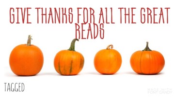 give thanks book tag